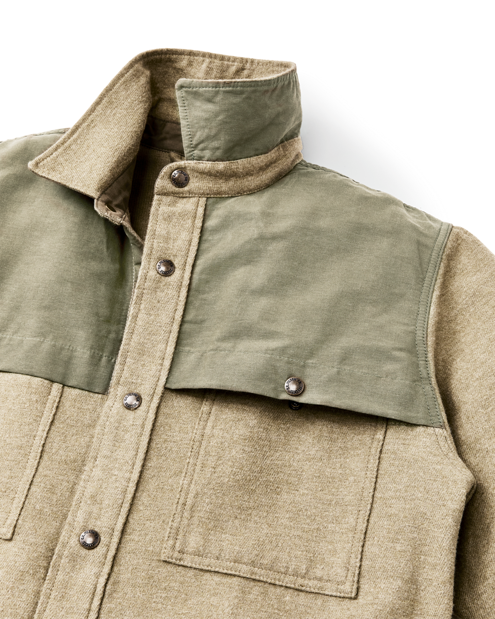 Alternate view of the Filson Colchuck Forester Jac-shirt - Sage Heather