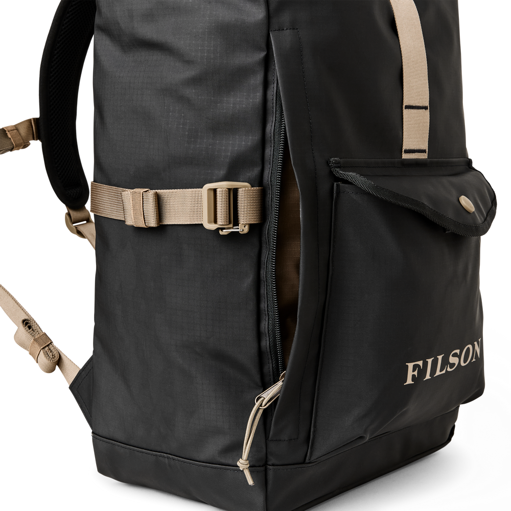 Alternate view of the Filson All-Weather Backpack - Black / Covert