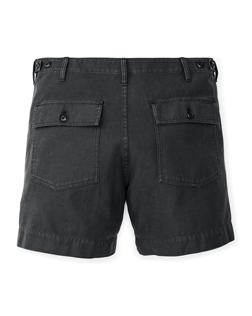 Field Supply Shorts - Washed Faded Black