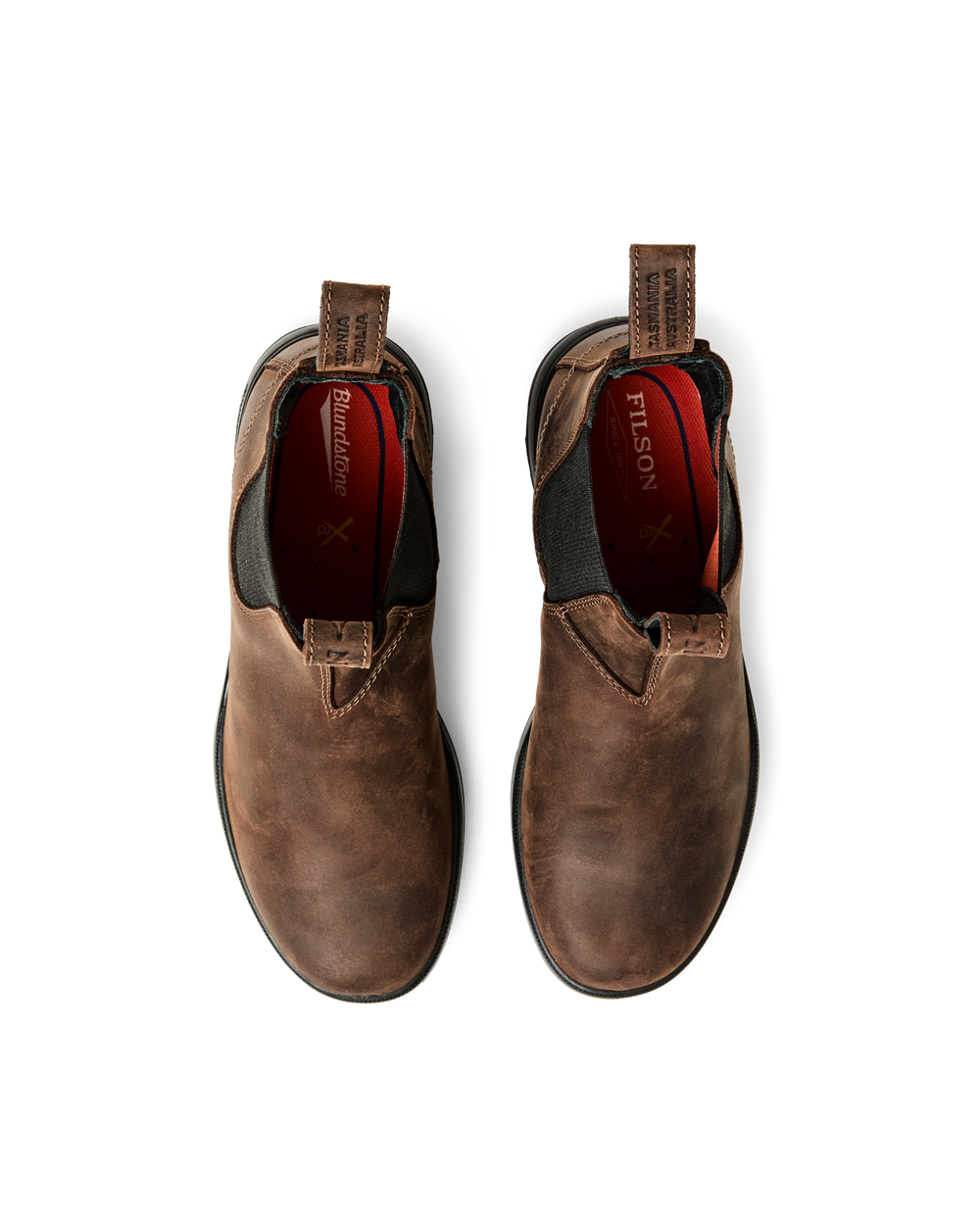 #2536 Filson X Blundstone Teak Chelsea Boot - Teak