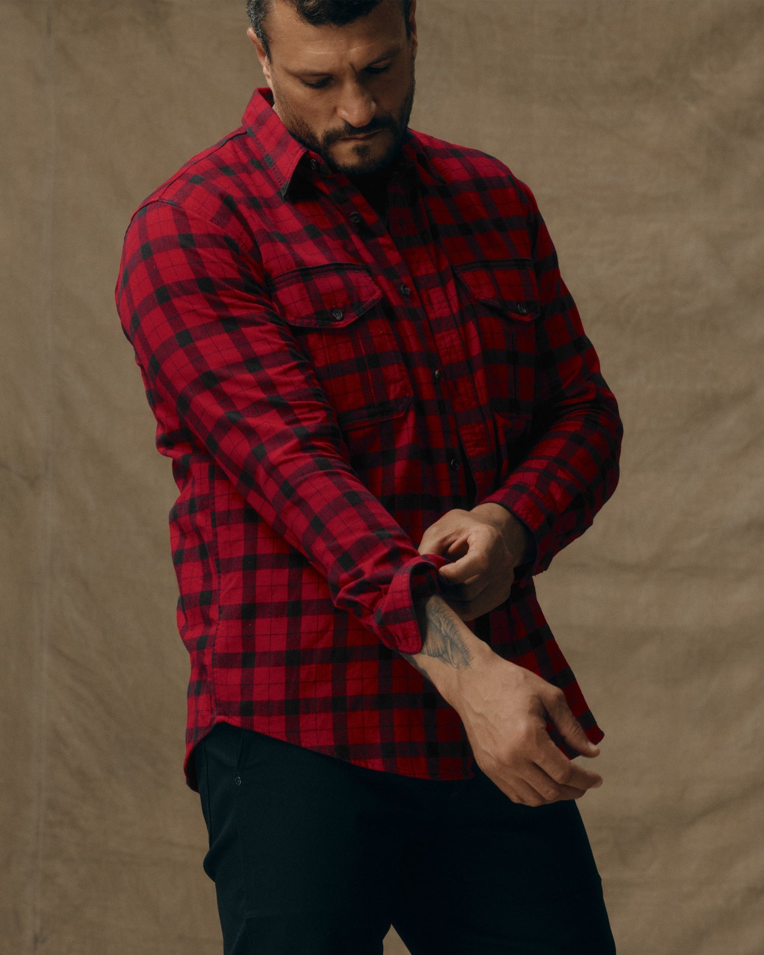 |Samir is 6'2" wearing a size Medium