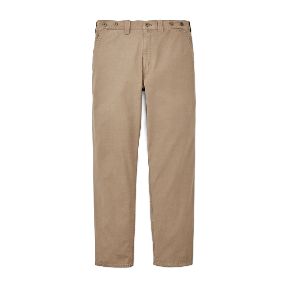 Alternate view of the Filson Safari Cloth Pants - Safari Khaki