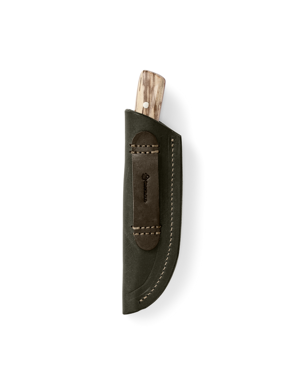 Graycloud Tracker Knife - Spalted Alder / Leopardwood