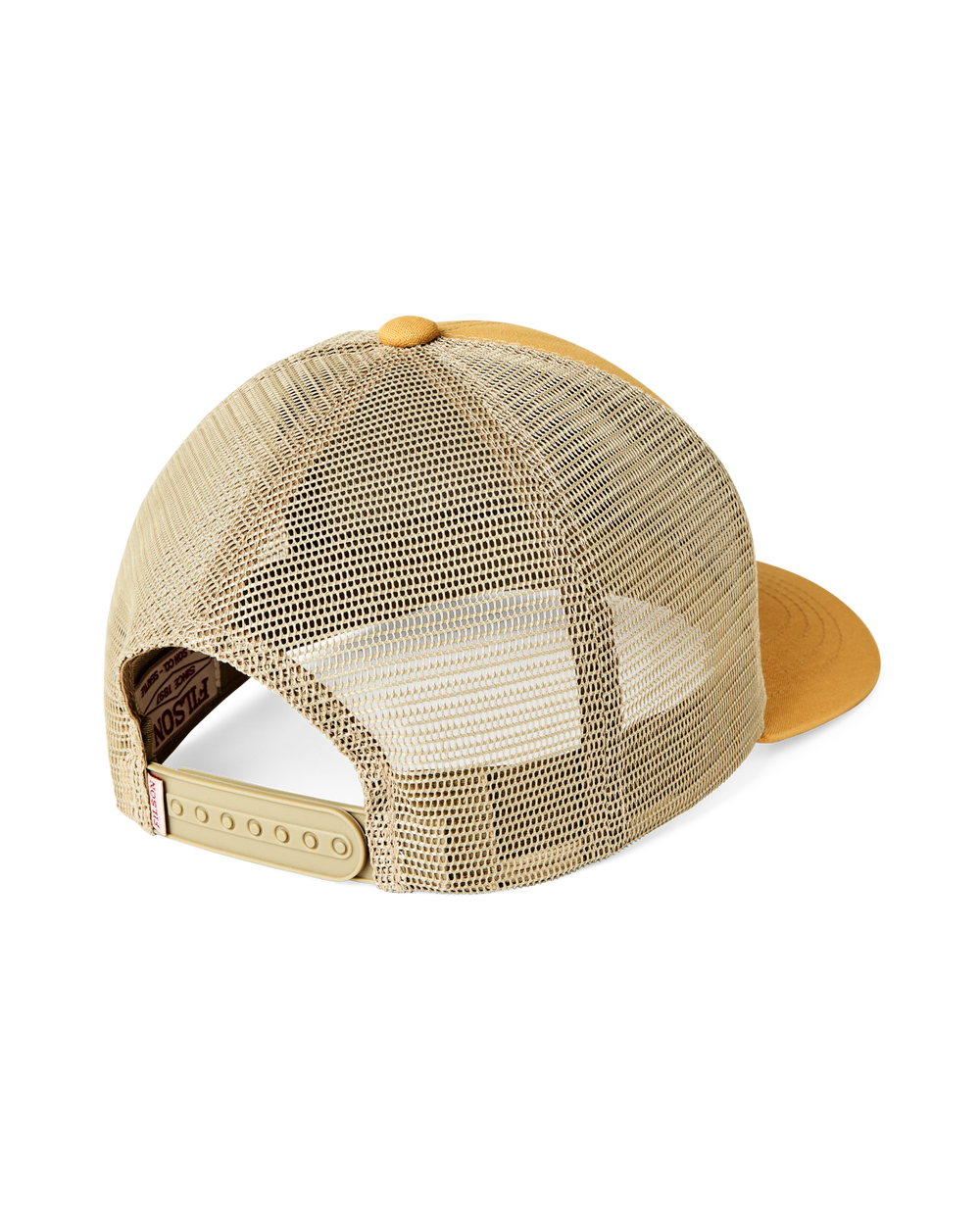 Alternate view of the Filson Wildfire Logger Mesh Cap - Vintage Gold