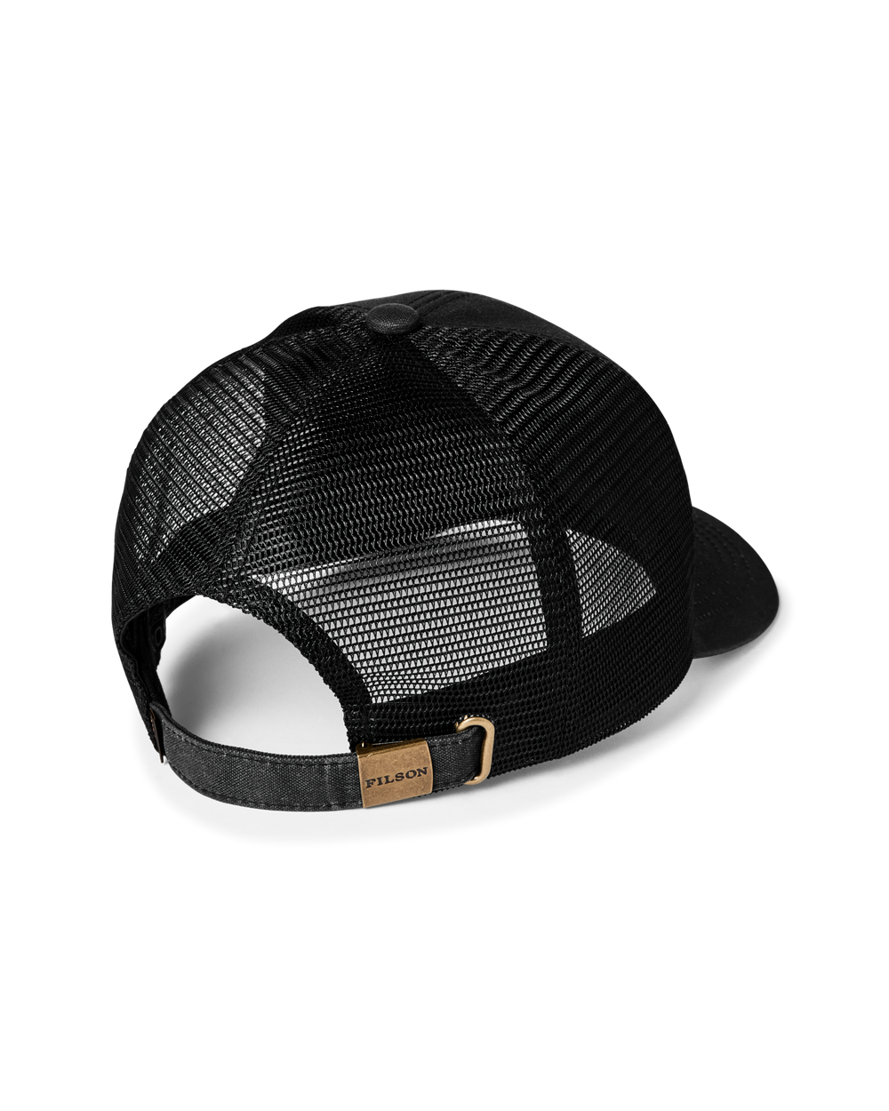 Alternate view of the Filson Scenic Logger Mesh Cap - Black