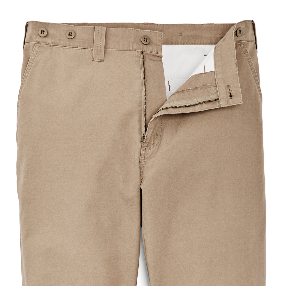 Alternate view of the Filson Safari Cloth Pants - Safari Khaki