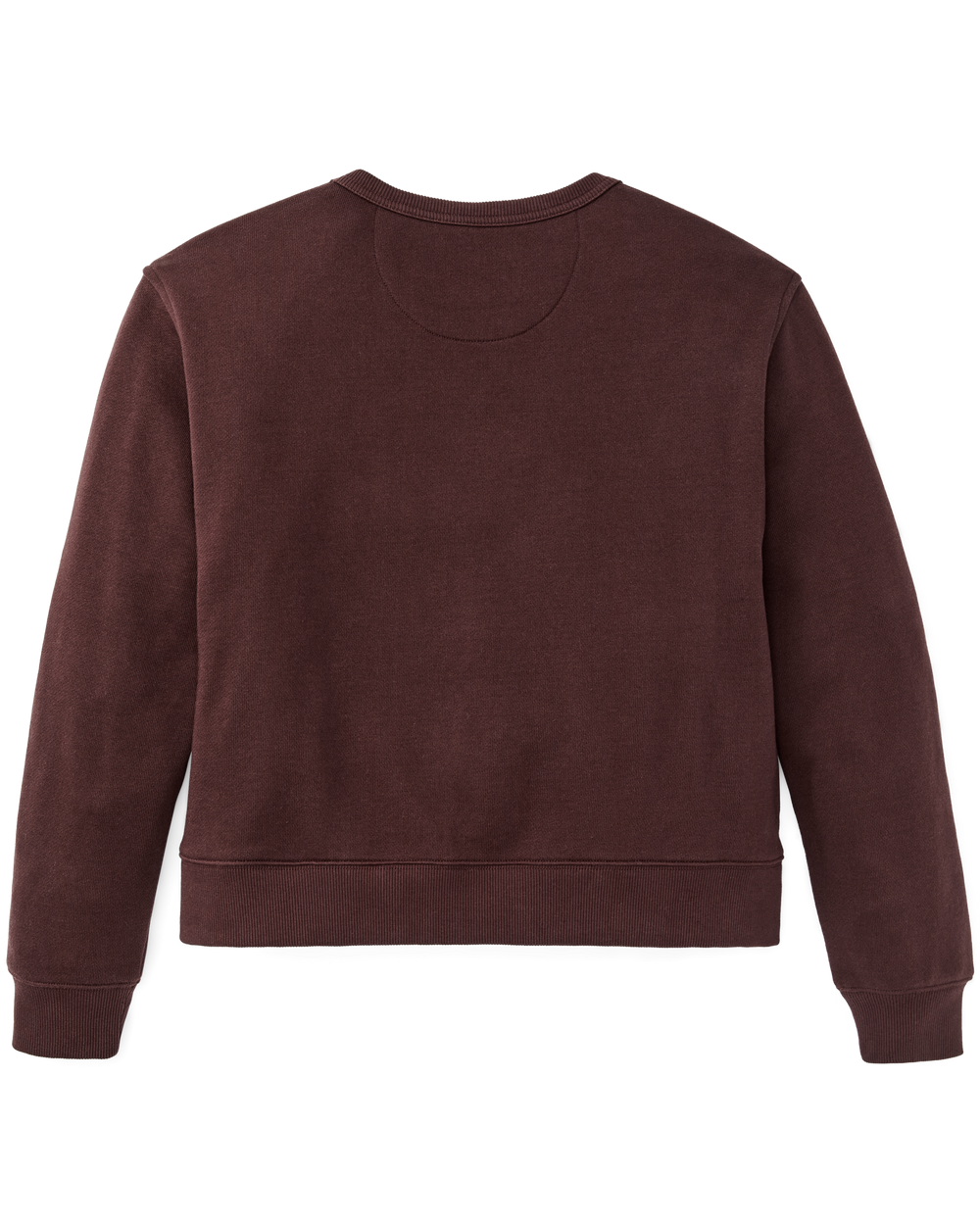 Women's French Terry Crewneck - Eagle Brown