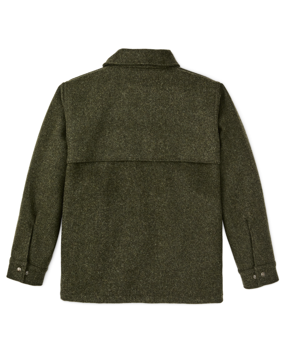 Mackinaw Wool Cape Coat - Forest Green