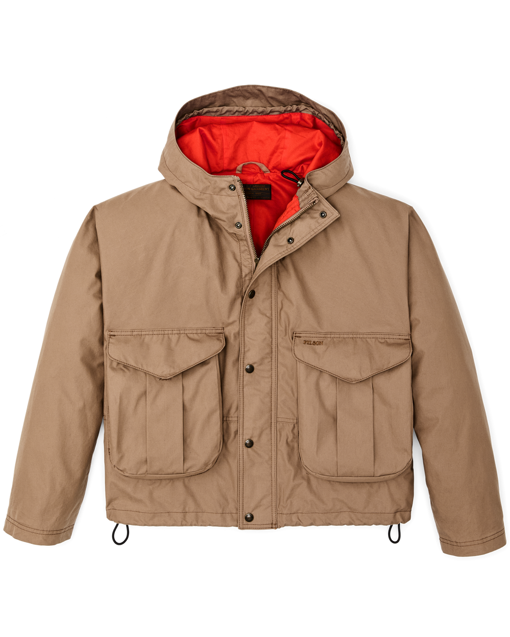 Women's Aviator Cloth Wading Jacket - Dark Tan