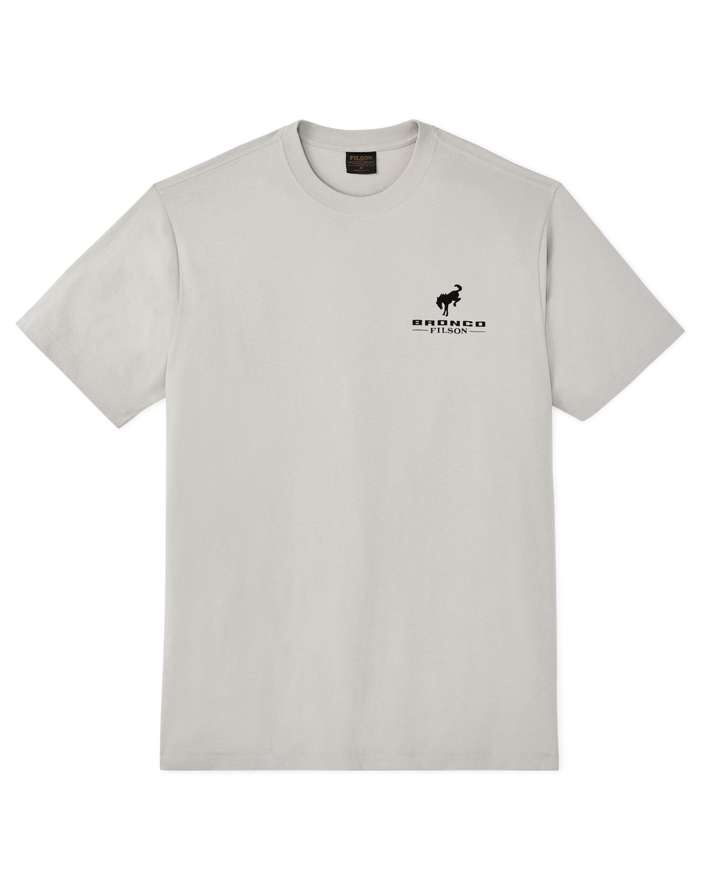 Bronco Filson Grizzly Graphic T-Shirt - Gray Sky