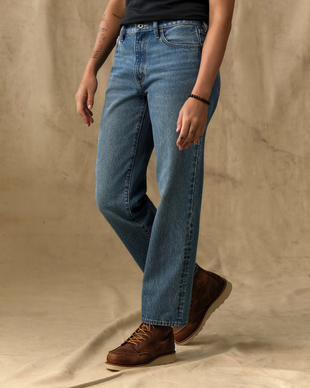 Women's 14-oz. Straight-Leg Jeans - Vintage Indigo