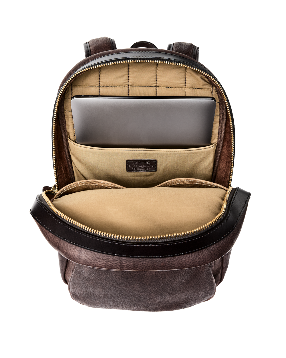 Heritage Leather Journeyman Backpack - Ballard Brown