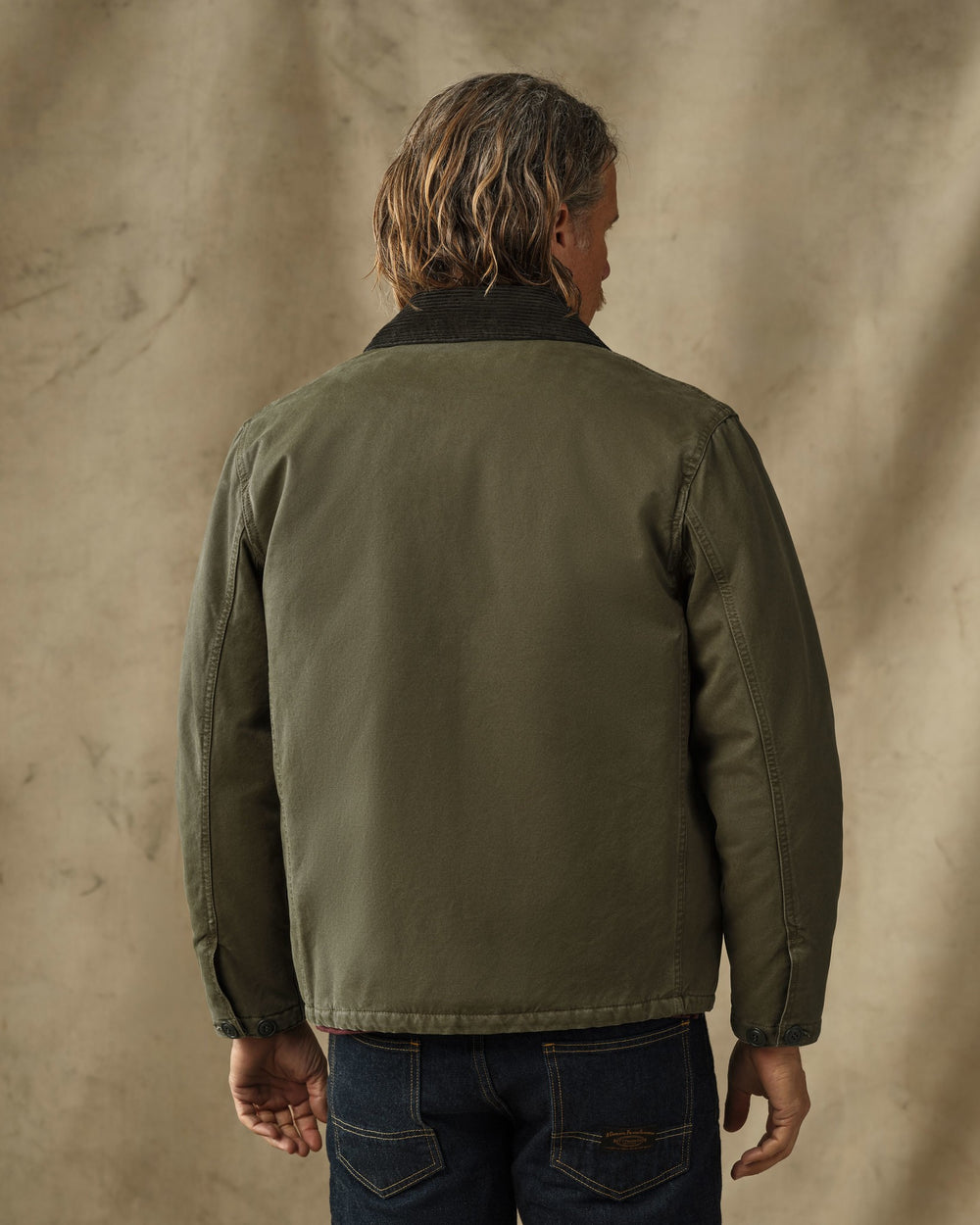 Insulated Canvas Outfitter Jacket - Dark Olive