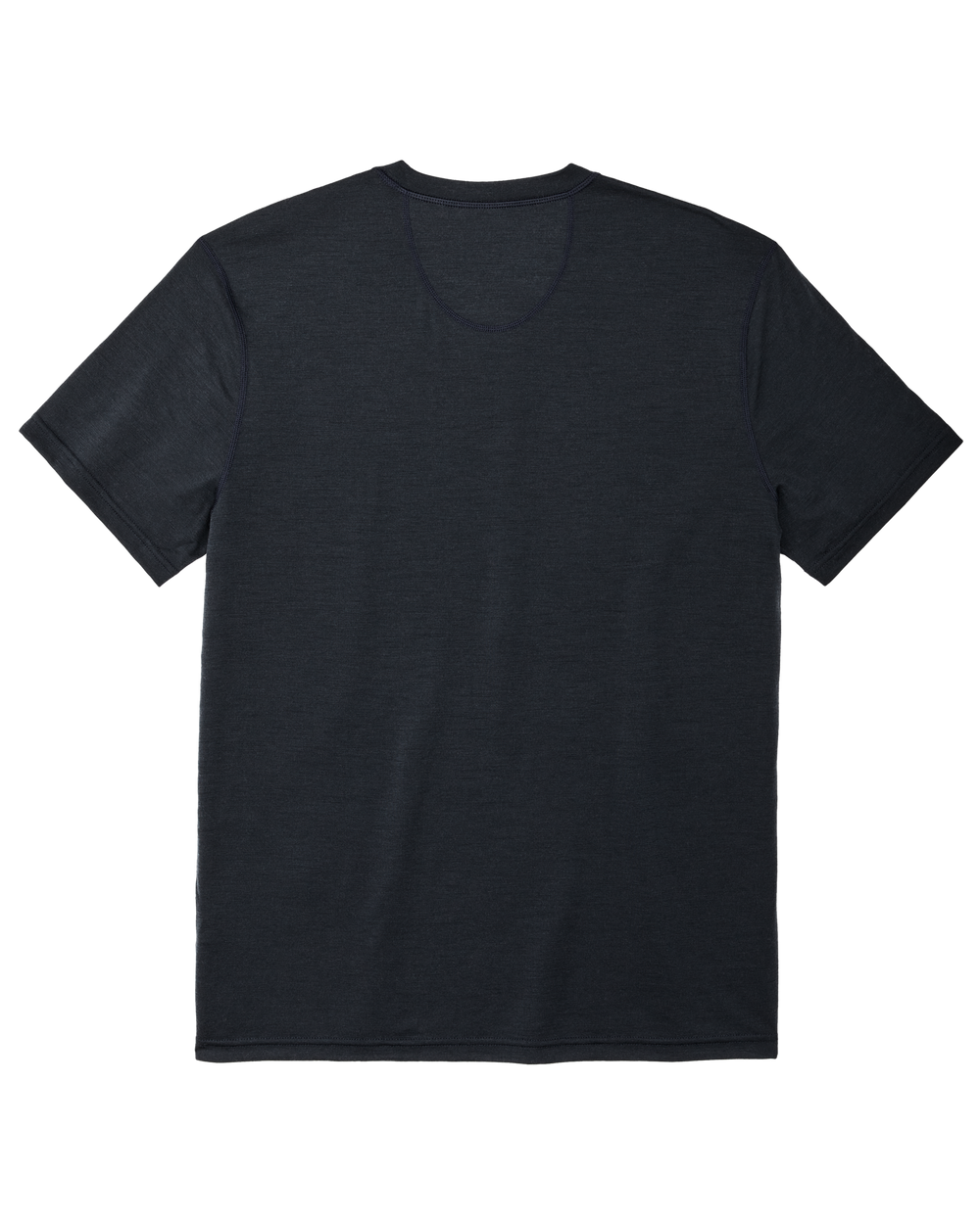 210g Merino Wool Short Sleeve Crewneck T-Shirt - Dark Navy