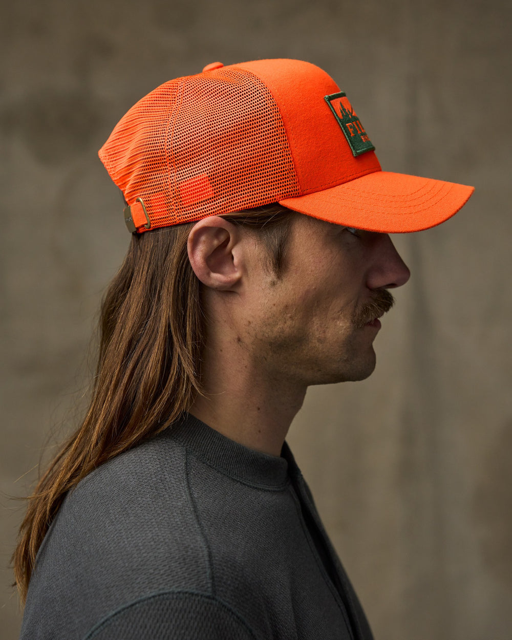 Logger Mesh Cap - Blaze Orange