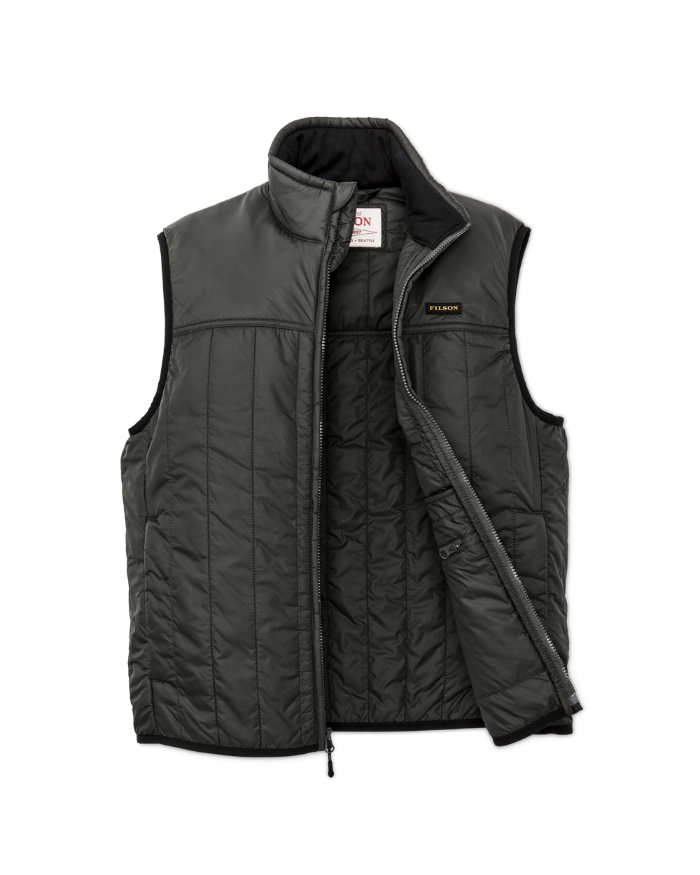 Alternate view of the Filson Ultralight Vest - Raven